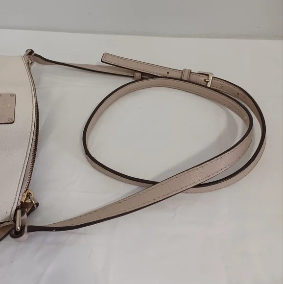 Kate Spade purse crossbody cream/tan - Picture 5 of 13
